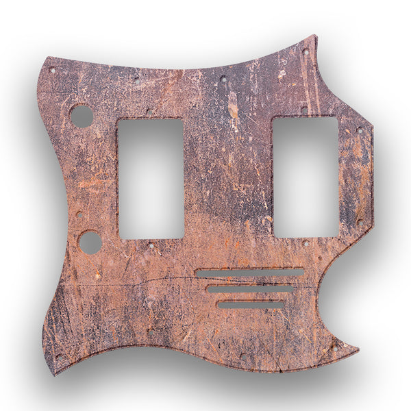 Gibson Gibson SG Menace Profile Custom Pickguard Scratchplate Rust Design