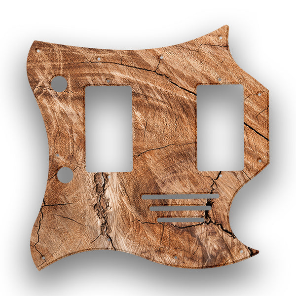 Gibson Gibson SG Menace Profile Custom Pickguard Scratchplate Wood Design