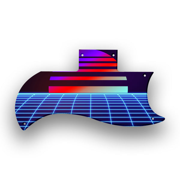 Gibson Gibson SG '61(RI) Profile B Custom Pickguard Scratchplate TRON Design