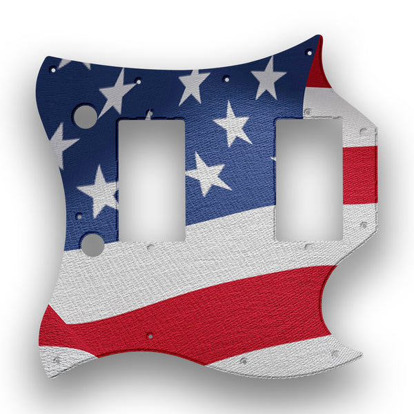 Gibson Gibson SG Standard Profile A Custom Pickguard Scratchplate Flag Design