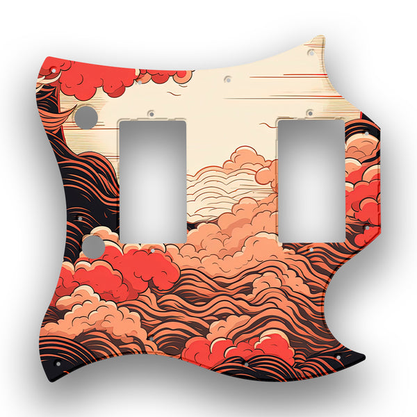 Gibson Gibson SG Standard Profile A Custom Pickguard Scratchplate Japanese Design