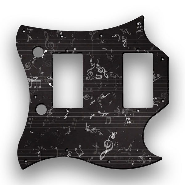 Gibson Gibson SG Standard Profile A Custom Pickguard Scratchplate Music Design