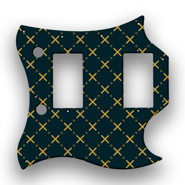 Gibson Gibson SG Standard Profile A Custom Pickguard Scratchplate Pattern Design