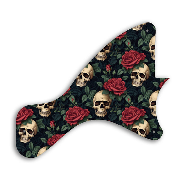 Gibson 2019-Present Original Collection Les Paul Junior Custom Pickguard Scratchplate SKULL Design