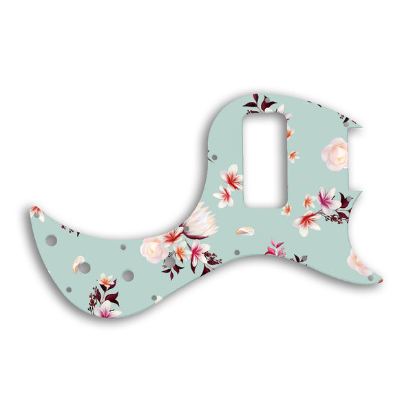 Gibson EB Bass Custom Pickguard Scratchplate FLOWERS Design