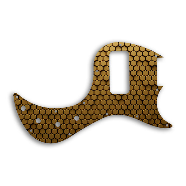 Gibson EB Bass Custom Pickguard Scratchplate HONEYCOMB Design