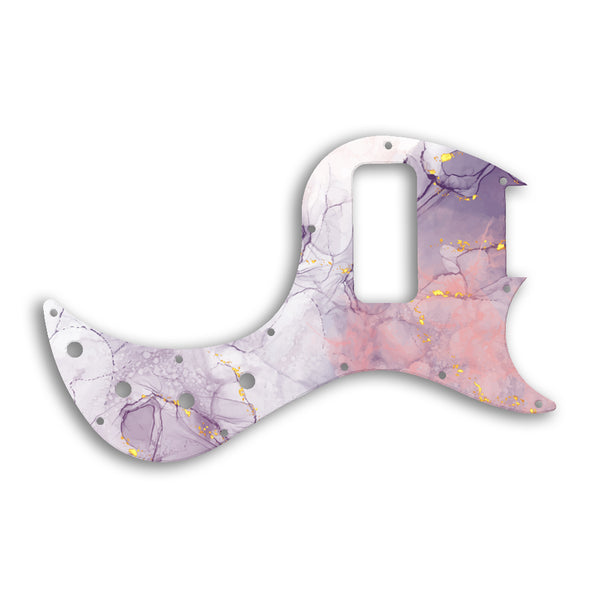 Gibson EB Bass Custom Pickguard Scratchplate Marble Design