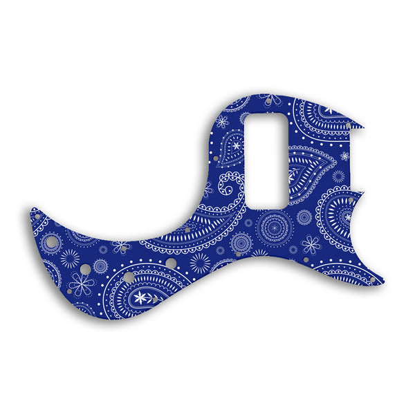 Gibson EB Bass Custom Pickguard Scratchplate Paisley Design