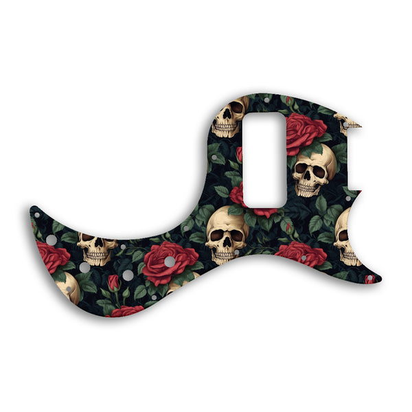 Gibson EB Bass Custom Pickguard Scratchplate SKULL Design