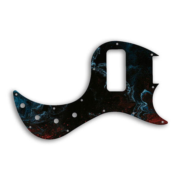 Gibson EB Bass Custom Pickguard Scratchplate SWIRL Design