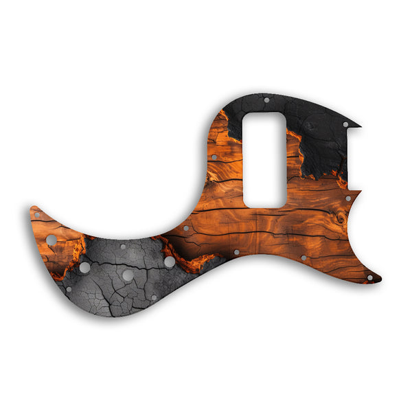 Gibson EB Bass Custom Pickguard Scratchplate Wood Design