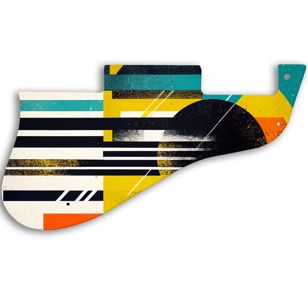 Gibson ES-335 Custom Pickguard Scratchplate ABSTRACT Design