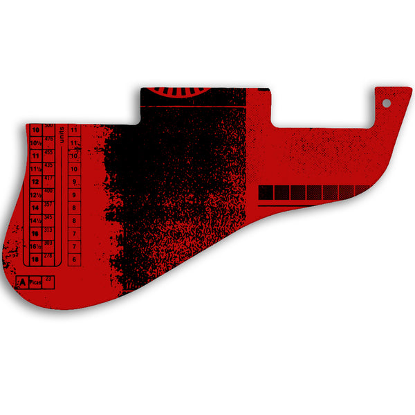 Gibson ES-335 Custom Pickguard Scratchplate ABSTRACT Design