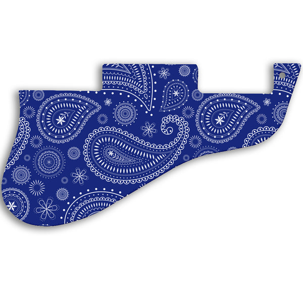 Gibson ES-335 Custom Pickguard Scratchplate Paisley Design