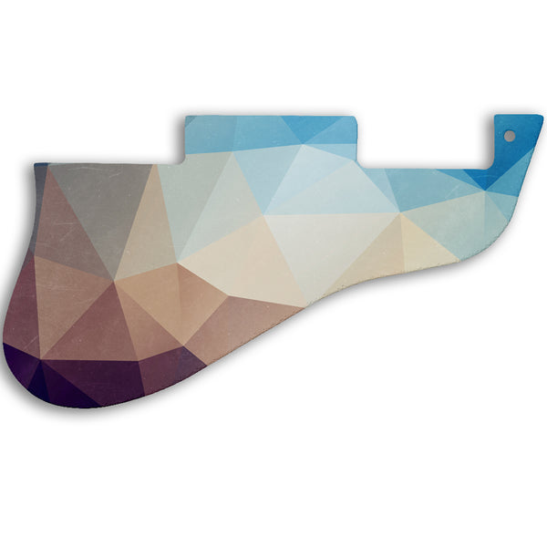 Gibson ES-335 Custom Pickguard Scratchplate POLYGON Design