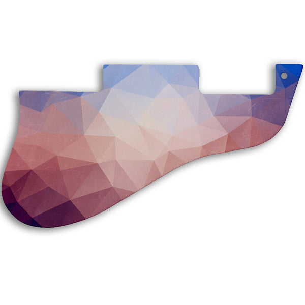 Gibson ES-335 Custom Pickguard Scratchplate POLYGON Design