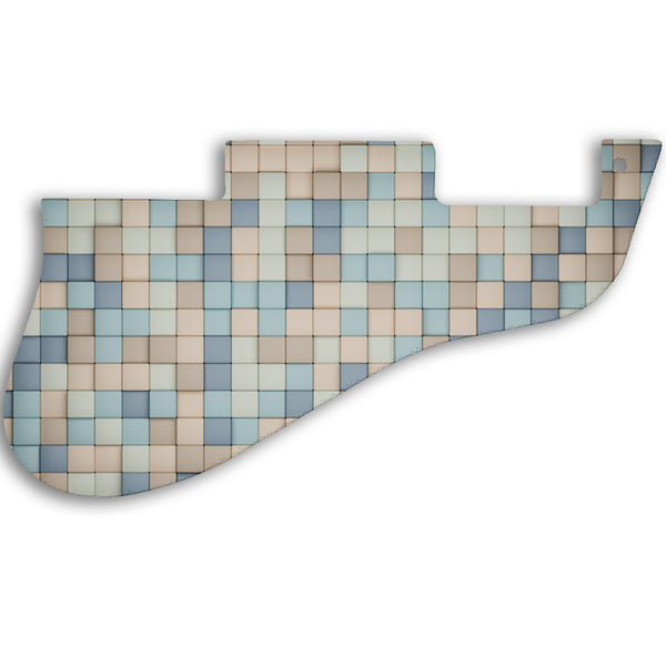 Gibson ES-335 Custom Pickguard Scratchplate TILES Design