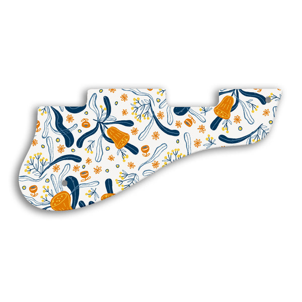 Gibson ES-125 Custom Pickguard Scratchplate Floral Design