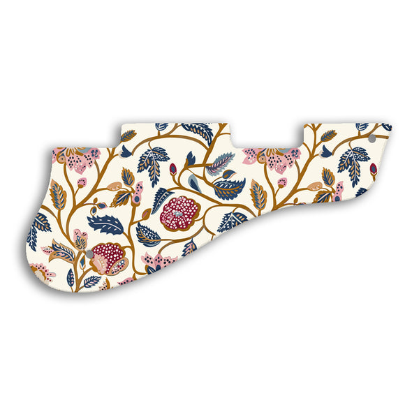 Gibson ES-125 Custom Pickguard Scratchplate INDIAN_FLORAL Design