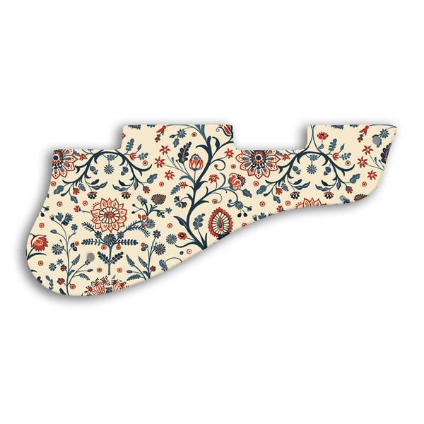 Gibson ES-125 Custom Pickguard Scratchplate INDIAN_FLORAL Design