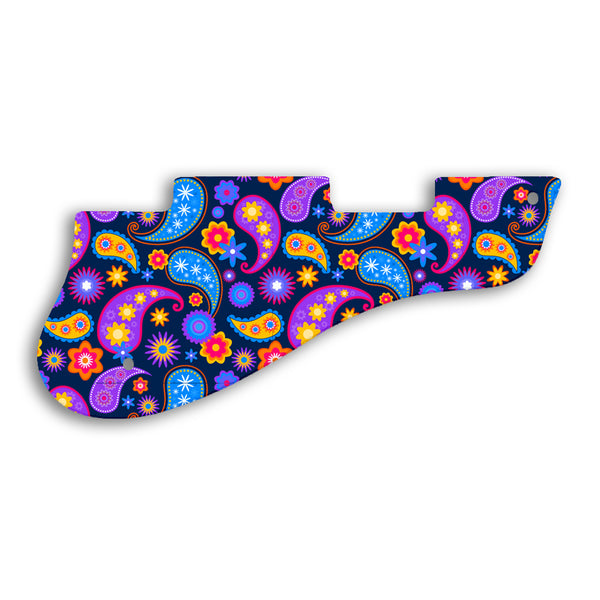 Gibson ES-125 Custom Pickguard Scratchplate Paisley Design