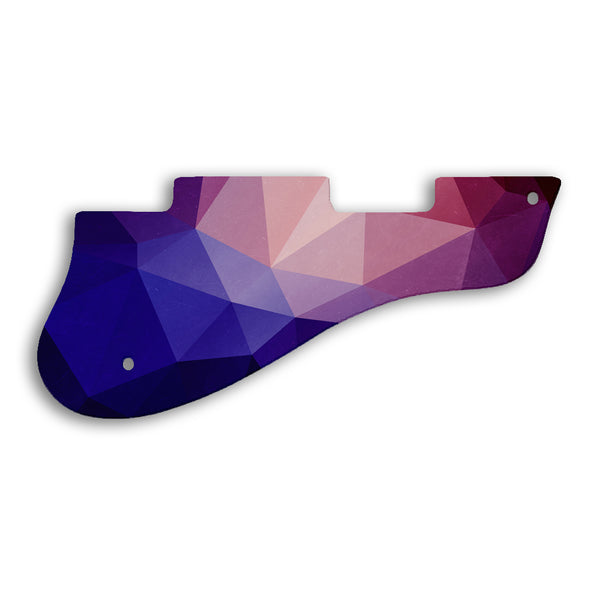 Gibson ES-125 Custom Pickguard Scratchplate POLYGON Design