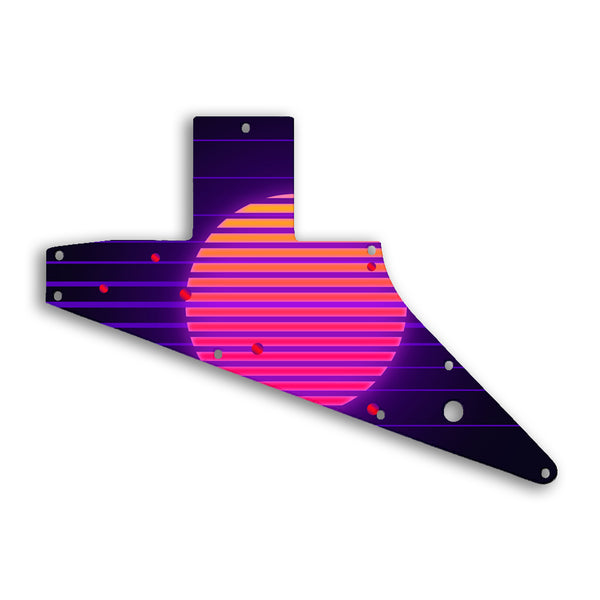 Gibson Explorer Custom Pickguard Scratchplate TRON Design