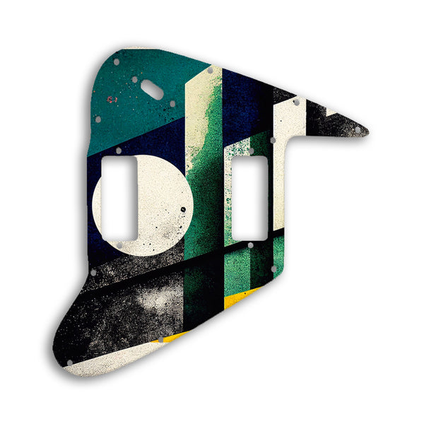 Gibson FIREBIRD Custom Pickguard Scratchplate ABSTRACT Design