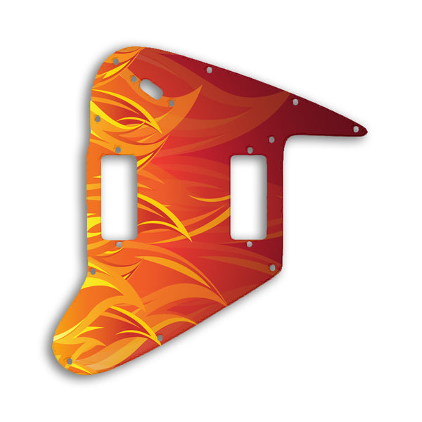 Gibson FIREBIRD Custom Pickguard Scratchplate Fire Design