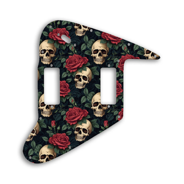 Gibson FIREBIRD Custom Pickguard Scratchplate SKULL Design