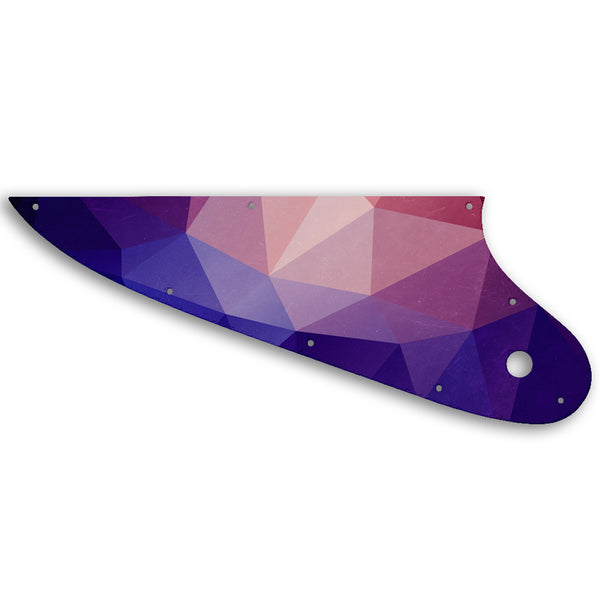 Gibson FIREBIRD REVERSE Custom Pickguard Scratchplate POLYGON Design