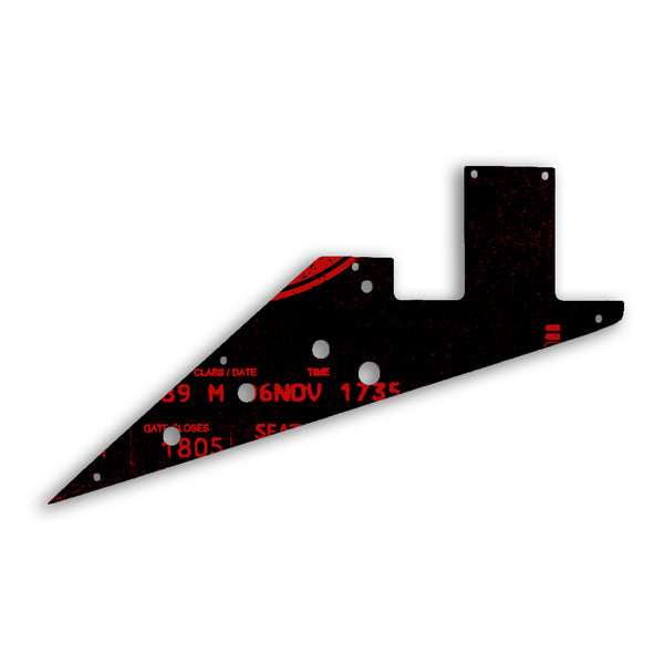 Gibson Flying V 58 Custom Pickguard Scratchplate ABSTRACT Design