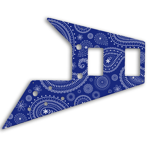 Gibson Flying V 67 Custom Pickguard Scratchplate Paisley Design