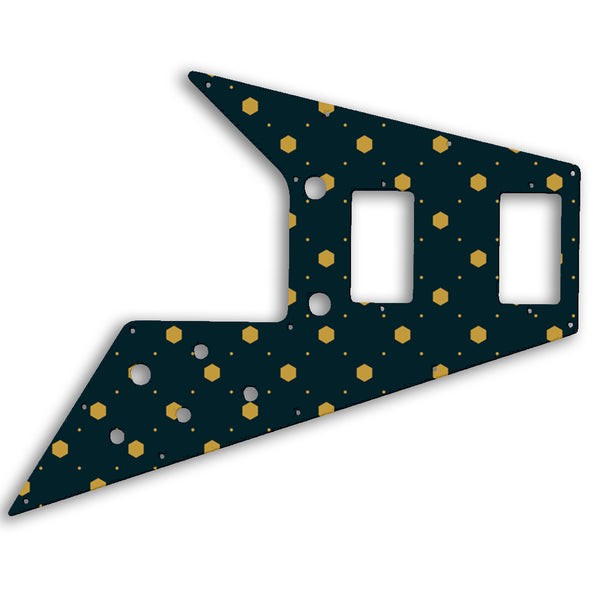 Gibson Flying V 67 Custom Pickguard Scratchplate Pattern Design