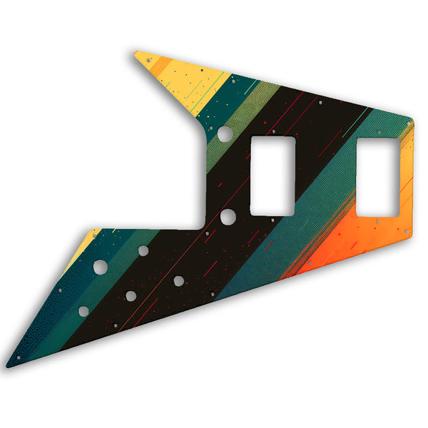 Gibson Flying V 67 Custom Pickguard Scratchplate RETRO Design