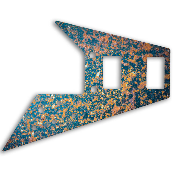 Gibson Flying V 67 Custom Pickguard Scratchplate Rust Design