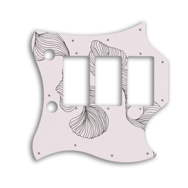 Gibson Kirk Douglas Signature SG Custom Pickguard Scratchplate Line Design