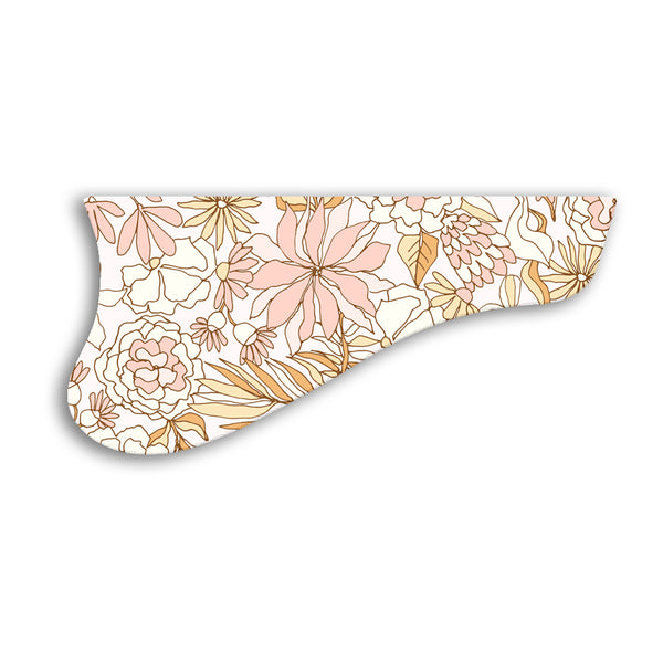 Gibson L-4C Custom Pickguard Scratchplate FLOWERS Design