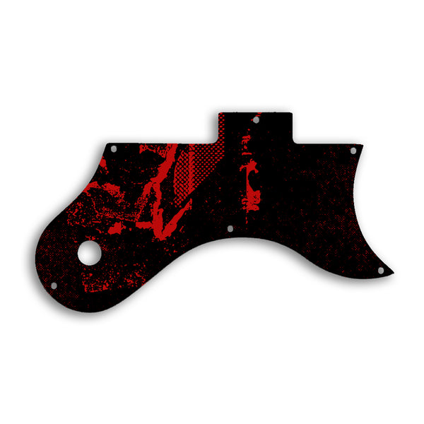 Gibson L6S Custom Pickguard Scratchplate ABSTRACT Design