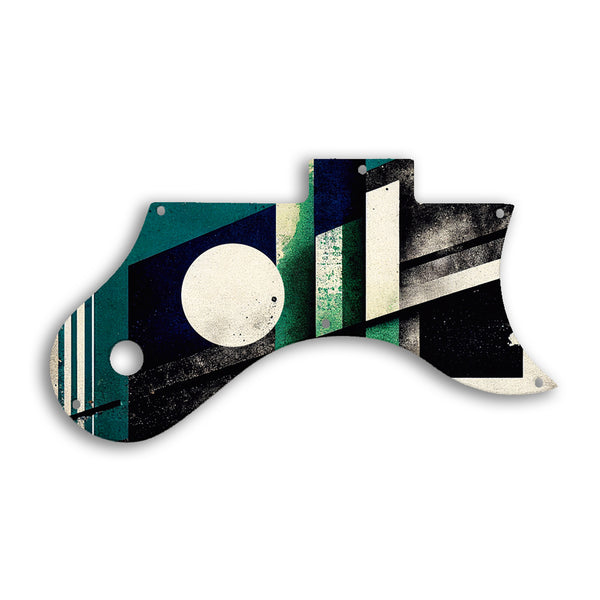 Gibson L6S Custom Pickguard Scratchplate ABSTRACT Design