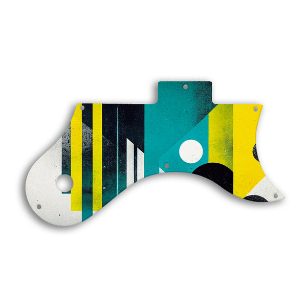 Gibson L6S Custom Pickguard Scratchplate ABSTRACT Design