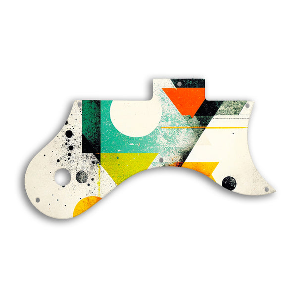 Gibson L6S Custom Pickguard Scratchplate ABSTRACT Design