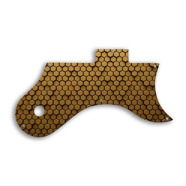 Gibson L6S Custom Pickguard Scratchplate HONEYCOMB Design