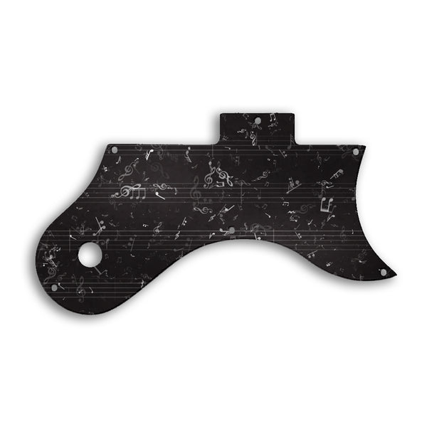 Gibson L6S Custom Pickguard Scratchplate Music Design