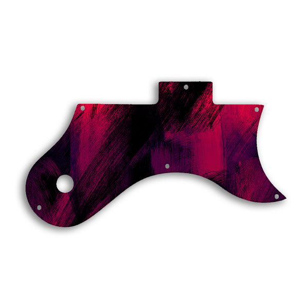 Gibson L6S Custom Pickguard Scratchplate PAINT Design