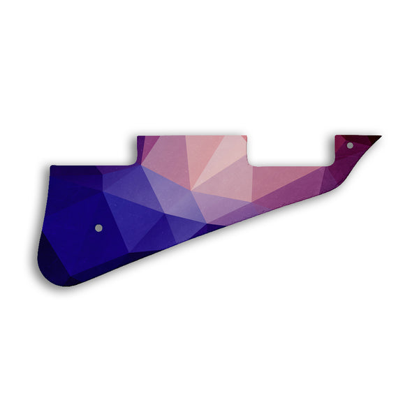 Gibson Les Paul Custom Pickguard Scratchplate POLYGON Design