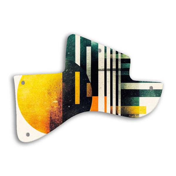 Gibson Les Paul Special Custom Pickguard Scratchplate ABSTRACT Design