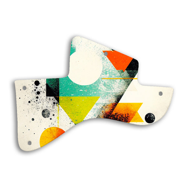 Gibson Les Paul Special Custom Pickguard Scratchplate ABSTRACT Design