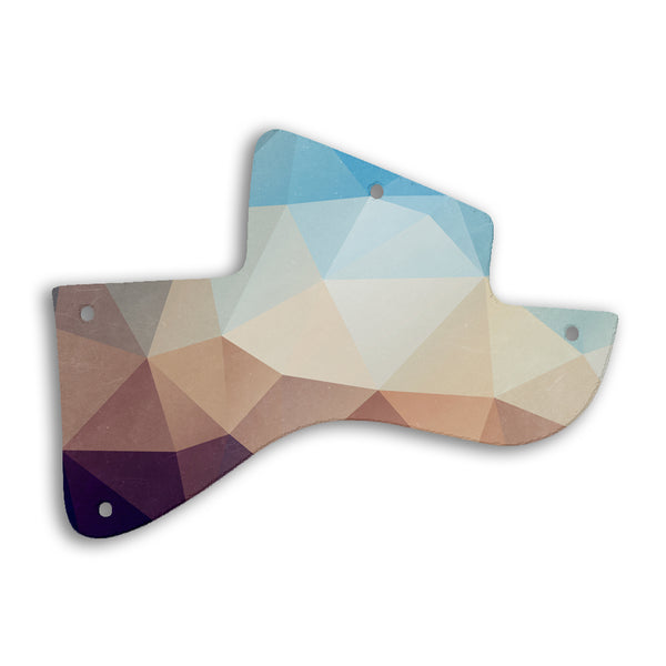 Gibson Les Paul Special Custom Pickguard Scratchplate POLYGON Design