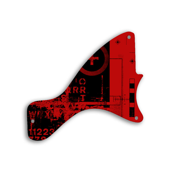 Gibson Les Paul Junior (Original) Custom Pickguard Scratchplate ABSTRACT Design